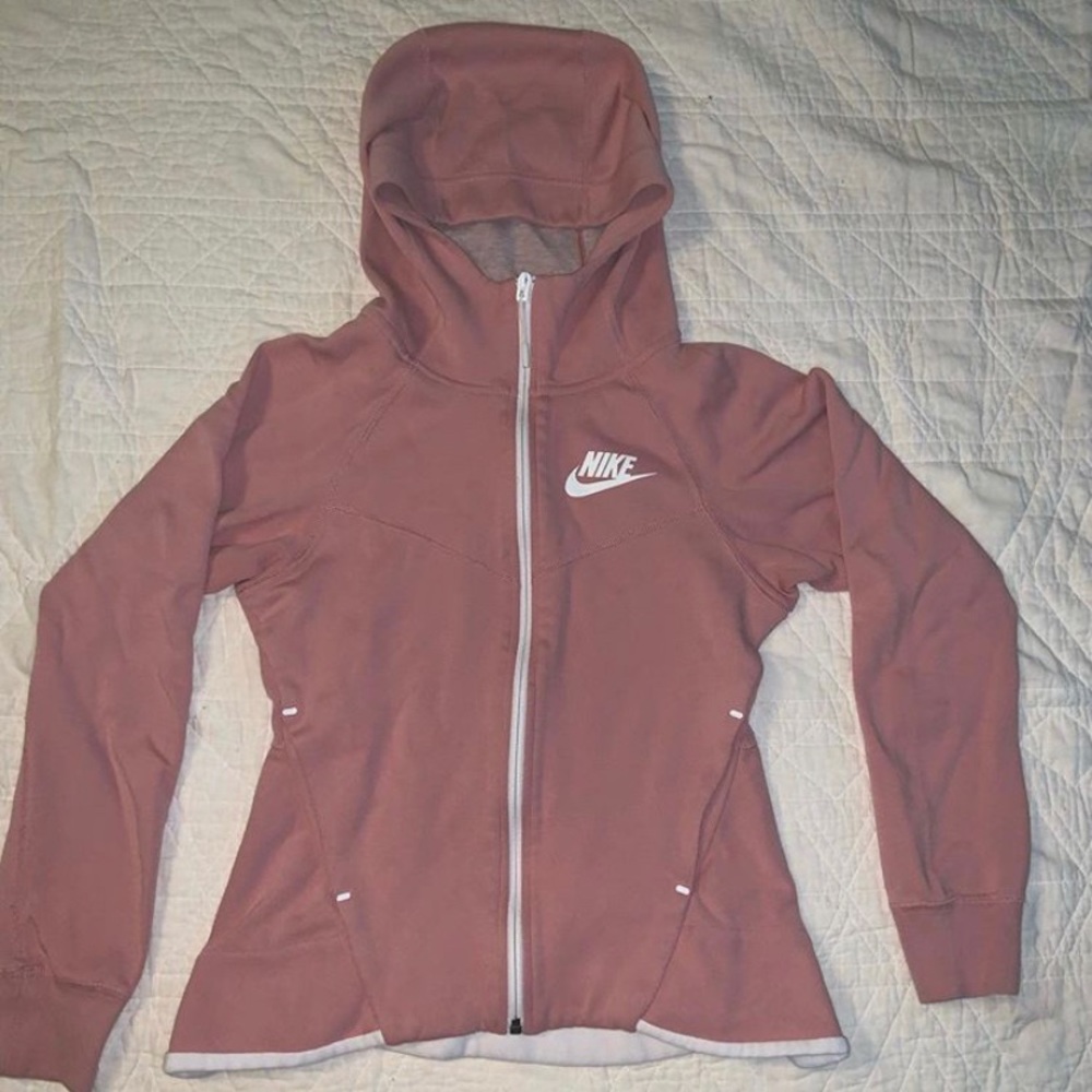 Pink Nike zip up
